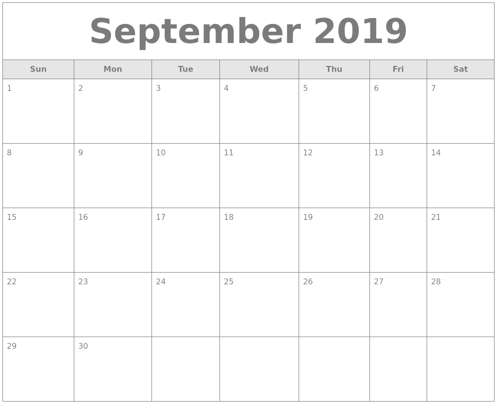 September 2019