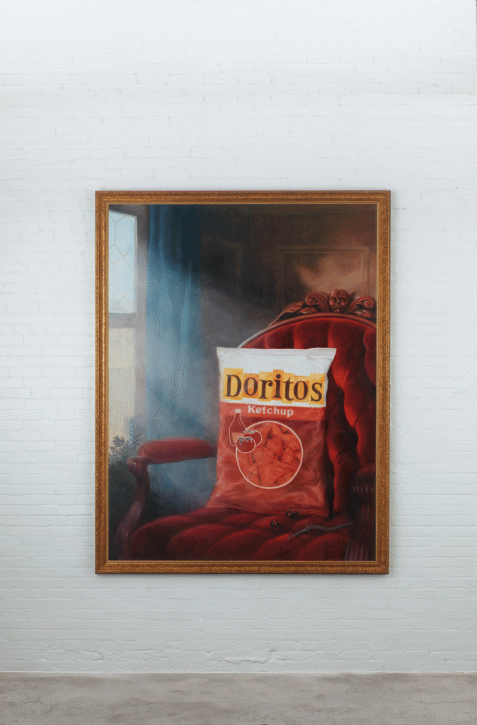 Doritos Ketchup & Kristy Gordon art collaboration