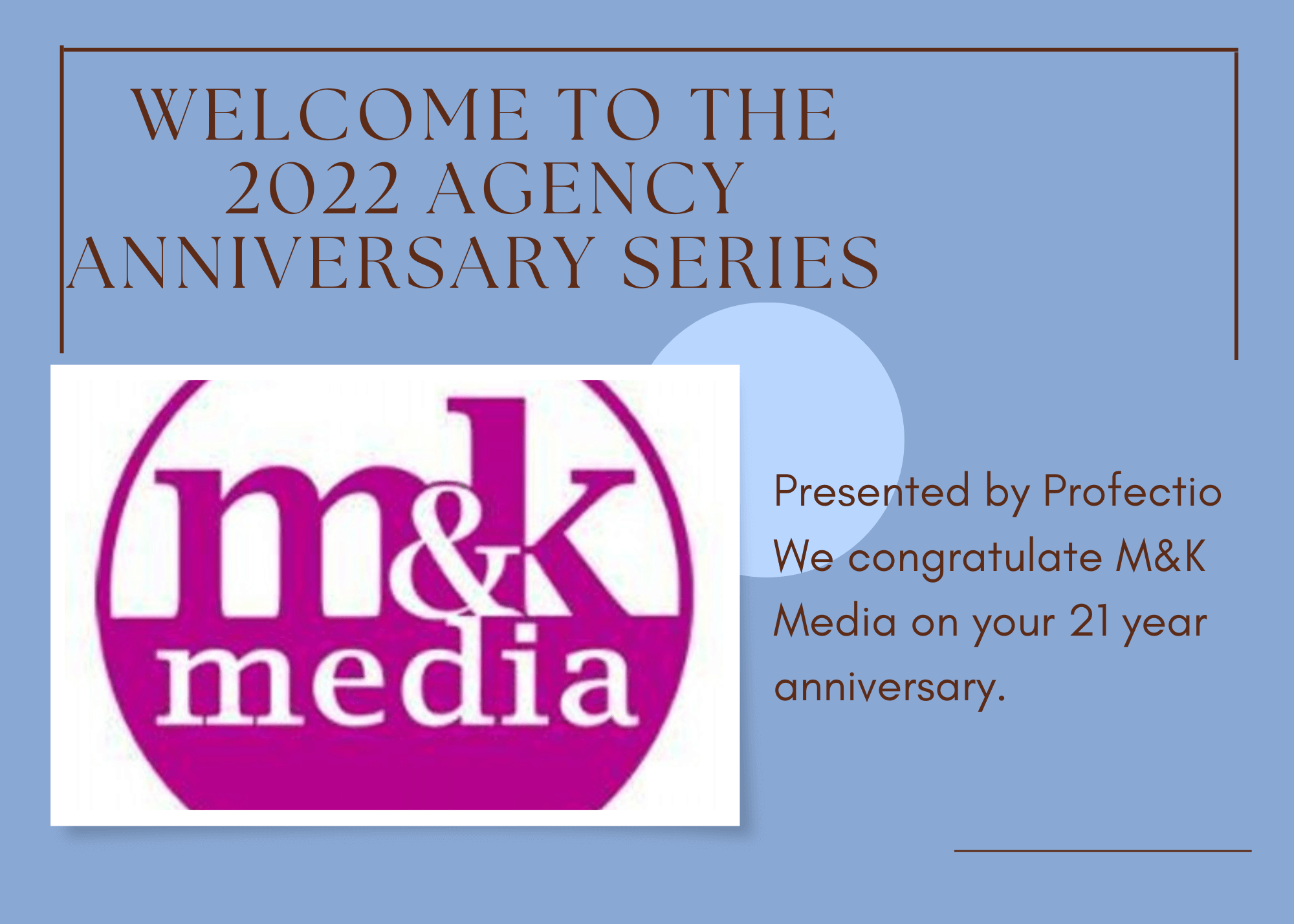 M&K Media - 21 Years Anniversary