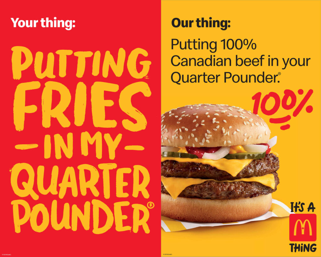 It - Canadian Ad Insider's Not Just Good Quality, “It’s a McDonald’s Thing" It's Not Just Good Quality, “It’s a McDonald’s Thing"