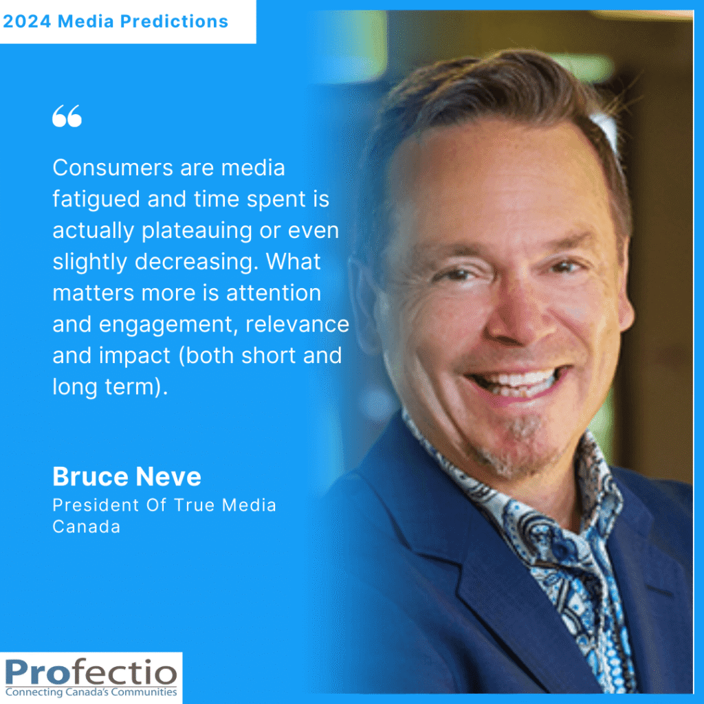 2024 Media Predictions With Bruce Neve, President Of True Media Canada