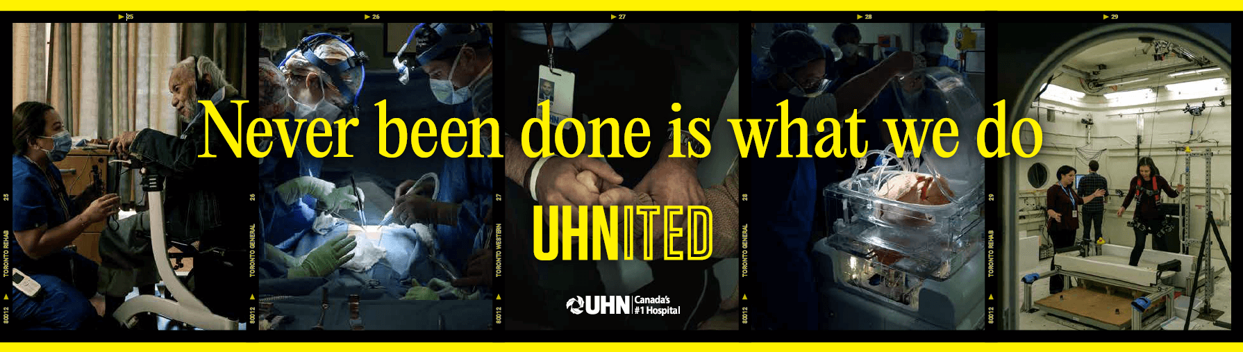 UHN launches first-ever brand campaign as #1 Hospital in Canada – UHNITED