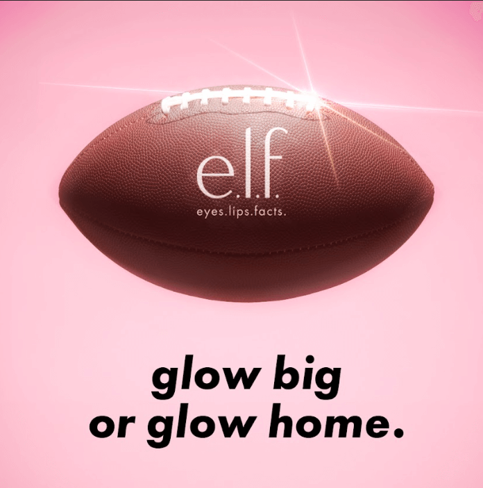 SUPER BOWL LVIII e.l.f. Cosmetics ad