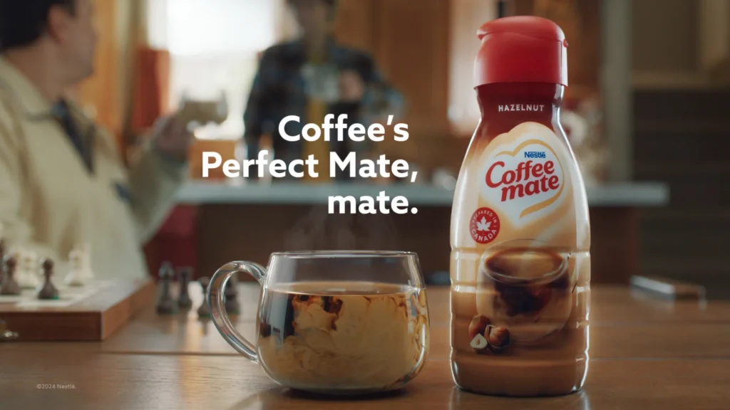 The Star of Coffee Mate’s Newest, Fun-Loving Campaign is Its Iconic Name