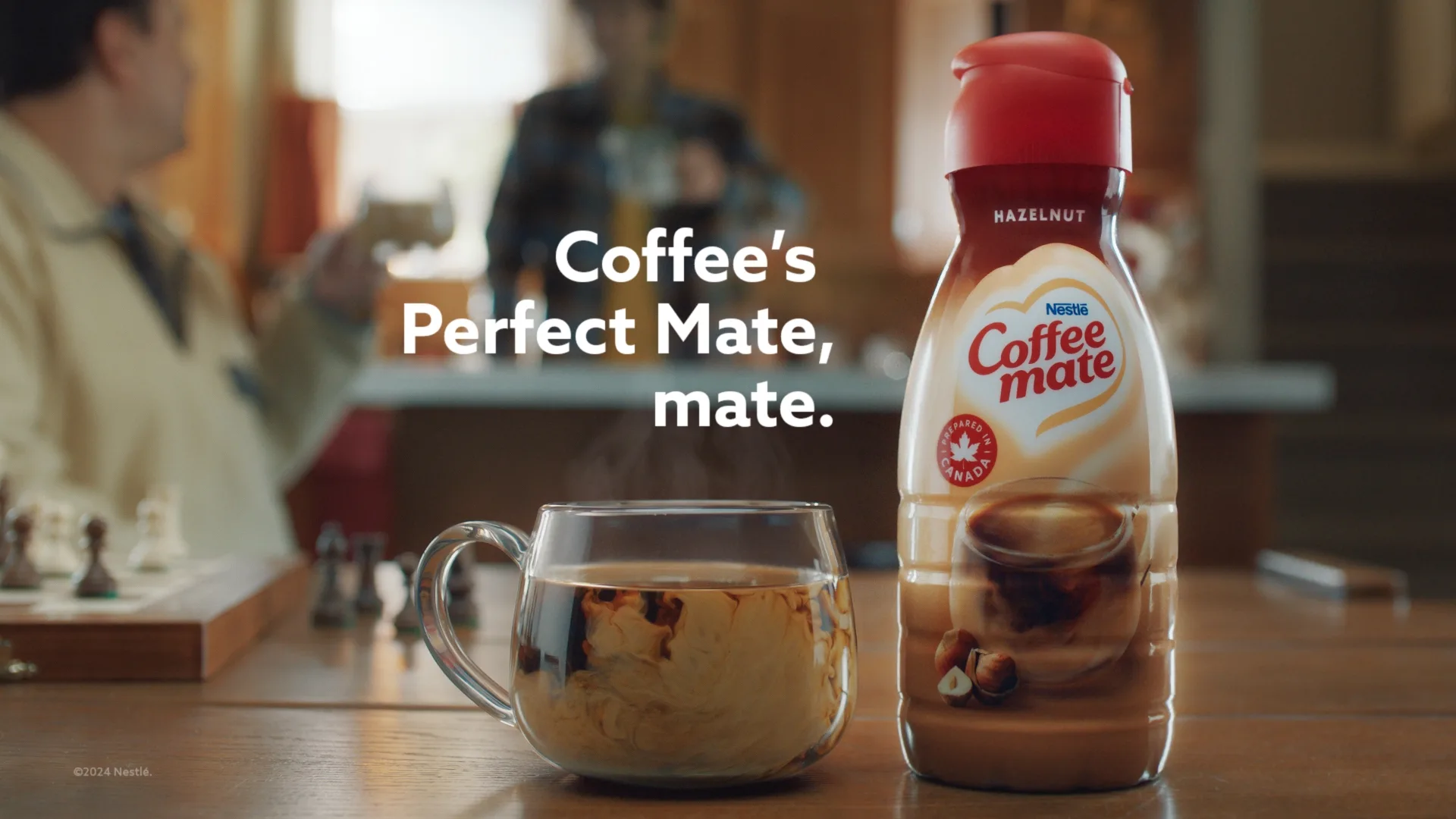The Star of Coffee Mate’s Newest, Fun-Loving Campaign is Its Iconic Name