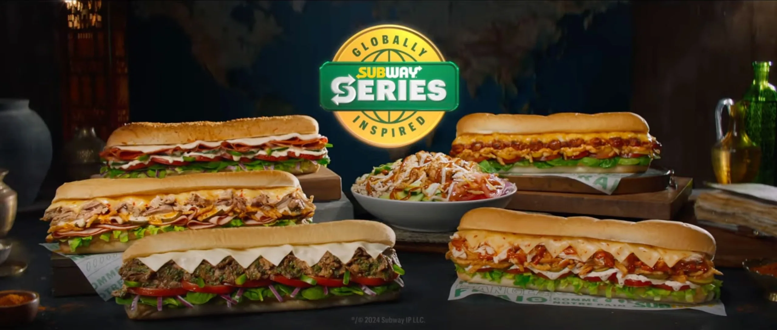 Subway® Canada is Launching an All-New Globally Inspired Menu, Taking the Nation on a Taste Adventure as Part of the Subway Series