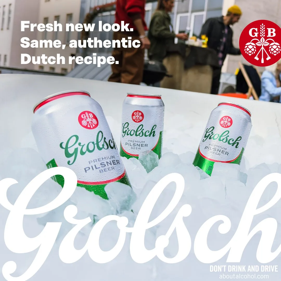 Grolsch Unveils Fresh Visual Brand Identity, Marking Its Legacy Celebrations