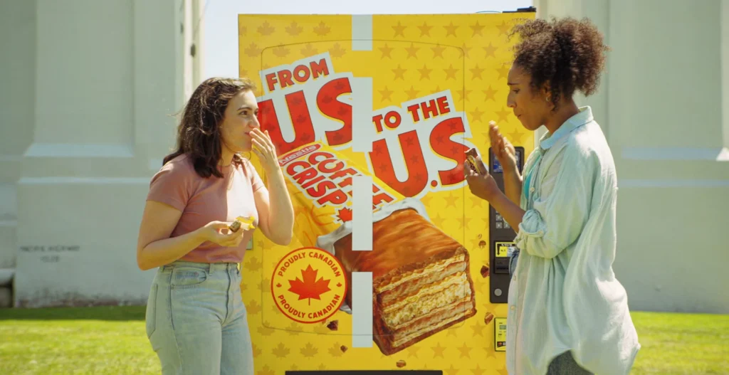 How Did Coffee Crisp Surprise Americans With A Vending Machine?