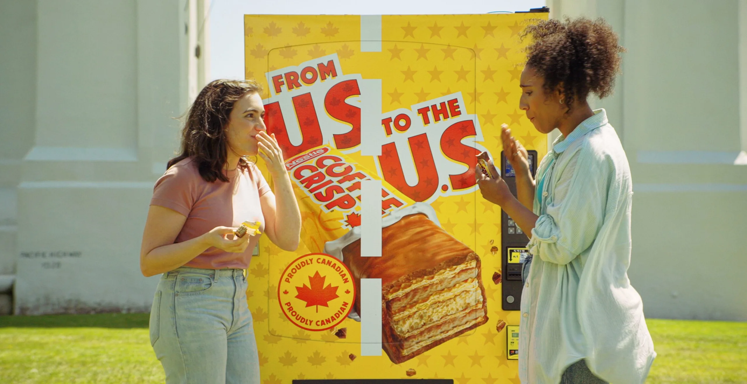 How Did Coffee Crisp Surprise Americans With A Vending Machine?