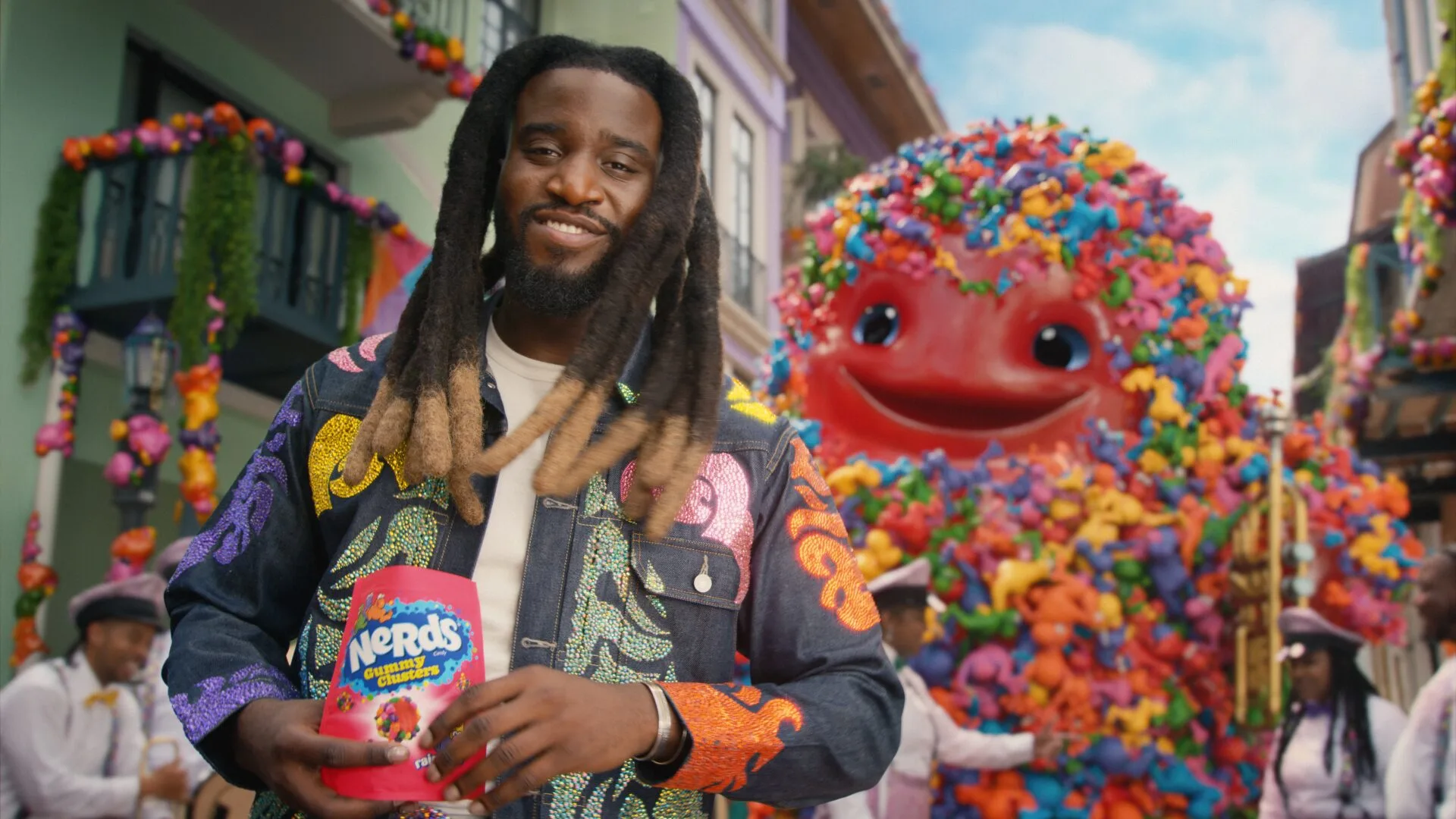 NERDS Super Bowl Ad Creates A Wonderful World With Shaboozey - Canadian Ad Insider NERDS Super Bowl Ad Creates A Wonderful World With Shaboozey