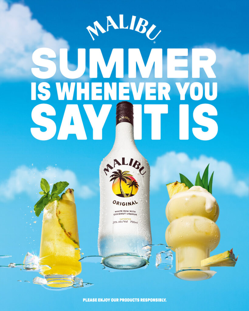 Malibu Wants Gen-Zers To "Clock Off"