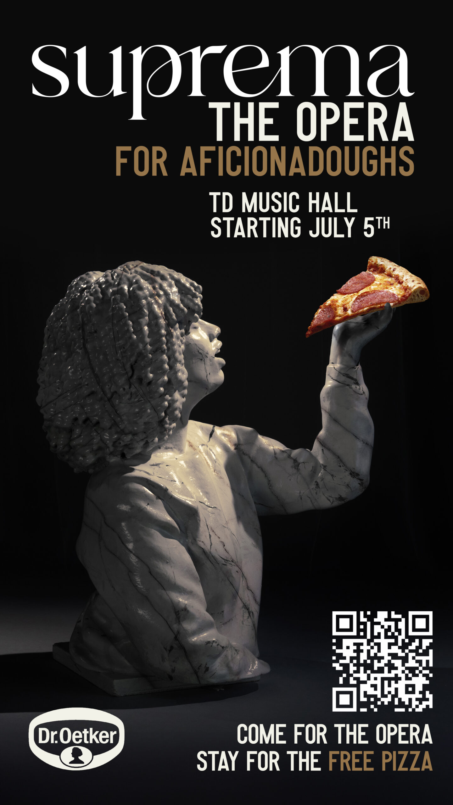 From The Oven To The Stage: The Launch of Dr. Oetker's Suprema Pizza In An Unforgettable Way