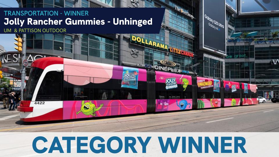 WINNERS Out of Home Day 2025 - Transportation (Ad Club OOH Day) - Canadian Ad Insider WINNERS Out of Home Day 2025 - Transportation (Ad Club OOH Day)
