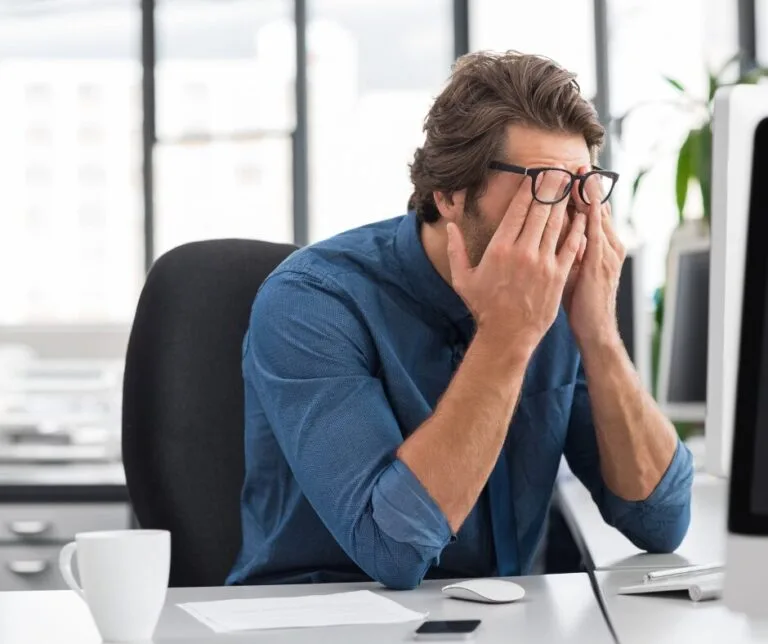 Frustrated Person