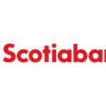 Scotiabank red wordmark with a stylized curved S symbol on the left