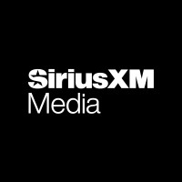 SiriusXM Media logo in white text on a black background.