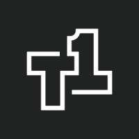 Interlocking stylized digits 7 and 1 in white on a dark background (minimalist logo).
