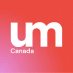 UM Canada logo: white lowercase 'um' with 'Canada' text on a red‑pink gradient background