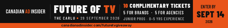 Future of TV Canada Giveaway - 728 x 90