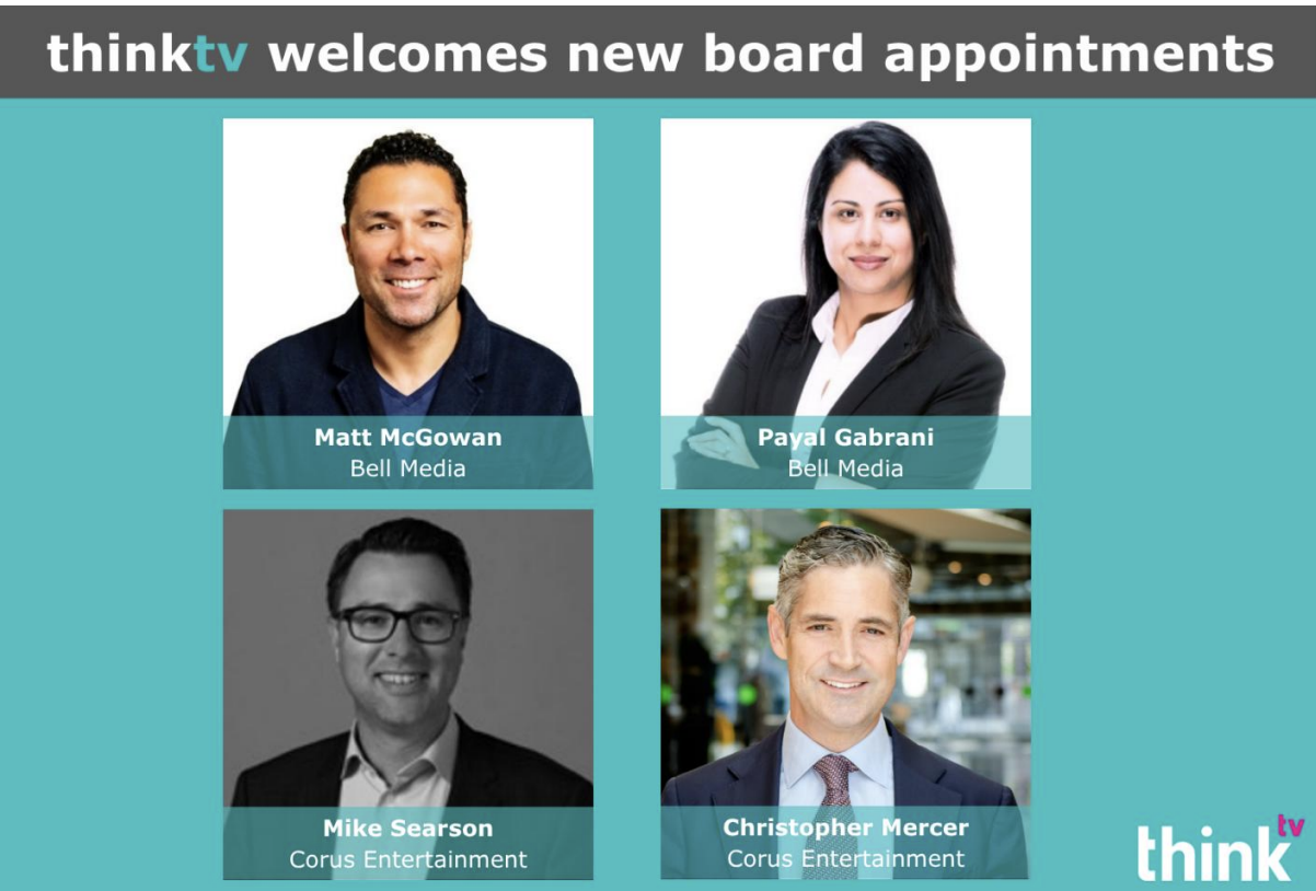 thinktv Announces New Board Leadership and Director Appointments